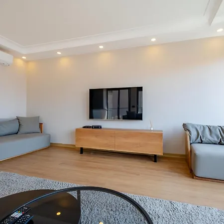 Luxury 1br Bosphorus View With Free Parking And Elevator *