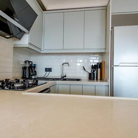 Luxury 1br Bosphorus View With Free Parking And Elevator *